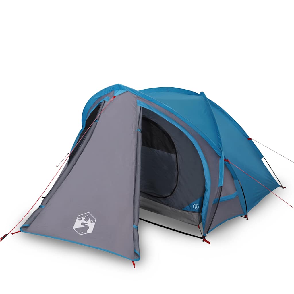 vidaXL Camping Tent Dome 2-Person Blue Waterproof - 42426