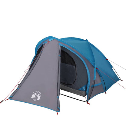 vidaXL Camping Tent Dome 2-Person Blue Waterproof - 42426