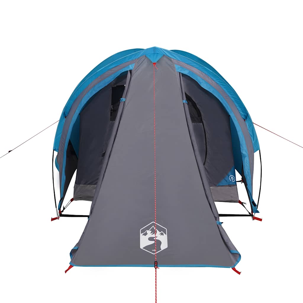 vidaXL Camping Tent Dome 2-Person Blue Waterproof - 42426