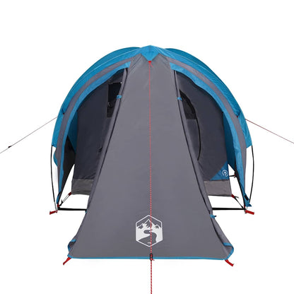vidaXL Camping Tent Dome 2-Person Blue Waterproof - 42426