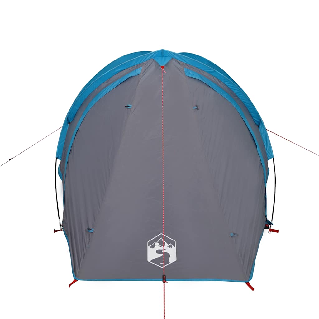 vidaXL Camping Tent Dome 2-Person Blue Waterproof - 42426
