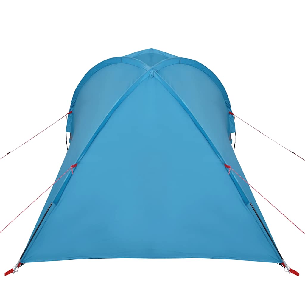 vidaXL Camping Tent Dome 2-Person Blue Waterproof - 42426