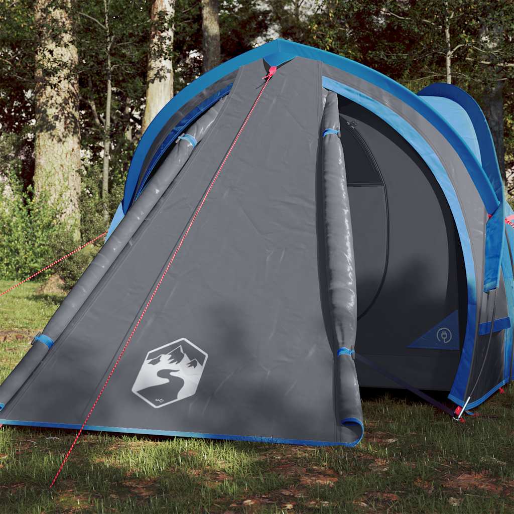 vidaXL Camping Tent Dome 2-Person Blue Waterproof - 42426