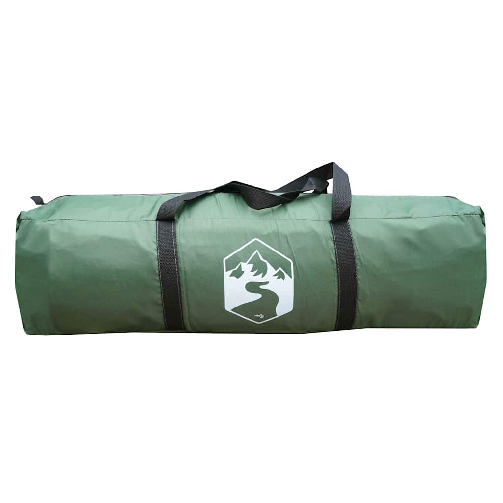 vidaXL Family Tent Dome 6-Person Green Waterproof - 42438