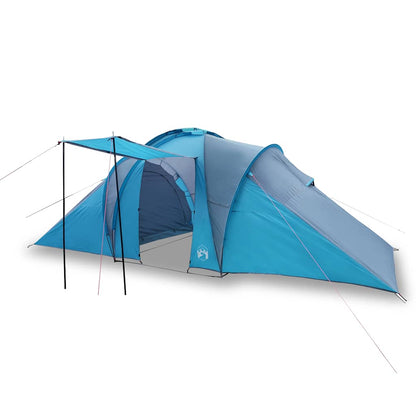 vidaXL Family Tent Dome 6-Person Blue Waterproof - 42441