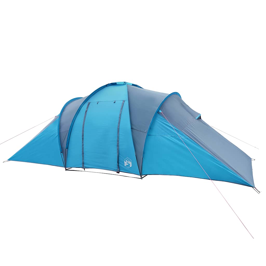 vidaXL Family Tent Dome 6-Person Blue Waterproof - 42441