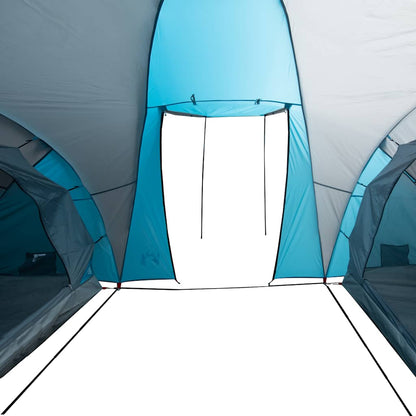 vidaXL Family Tent Dome 6-Person Blue Waterproof - 42441