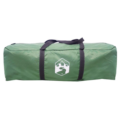 vidaXL Family Tent Dome 12-Person Green Waterproof