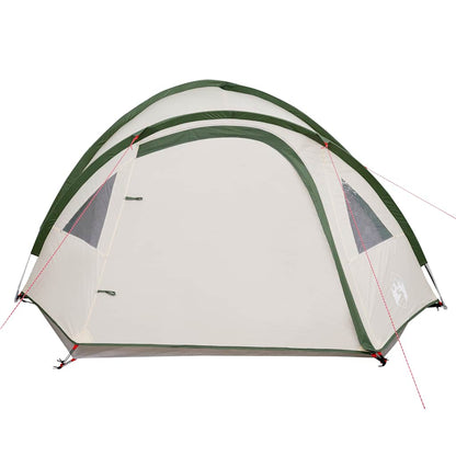 vidaXL Camping Tent Dome 4-Person Green Waterproof - 42492
