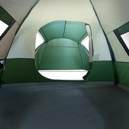 vidaXL Family Tent Dome 6-Person Green Waterproof - 42519