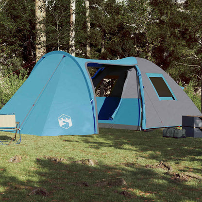 vidaXL Family Tent Dome 6-Person Blue Waterproof - 42520