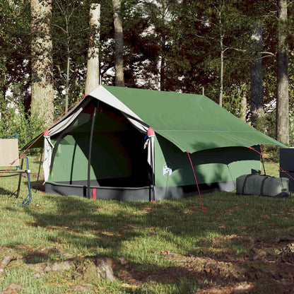 vidaXL Camping Tent 2-Person Green Waterproof - 42539