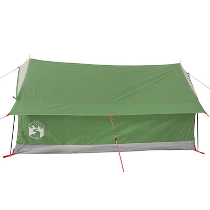 vidaXL Camping Tent 2-Person Green Waterproof - 42539
