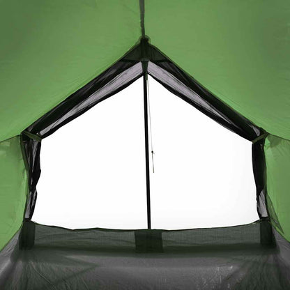 vidaXL Camping Tent 2-Person Green Waterproof - 42539