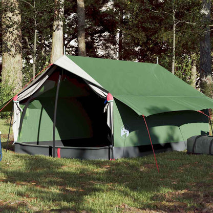 vidaXL Camping Tent 2-Person Green Waterproof - 42539