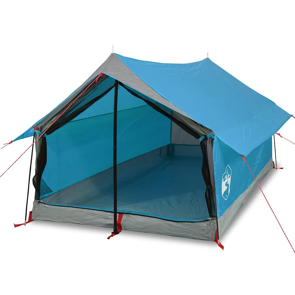vidaXL Camping Tent 2-Person Blue Waterproof - 42541