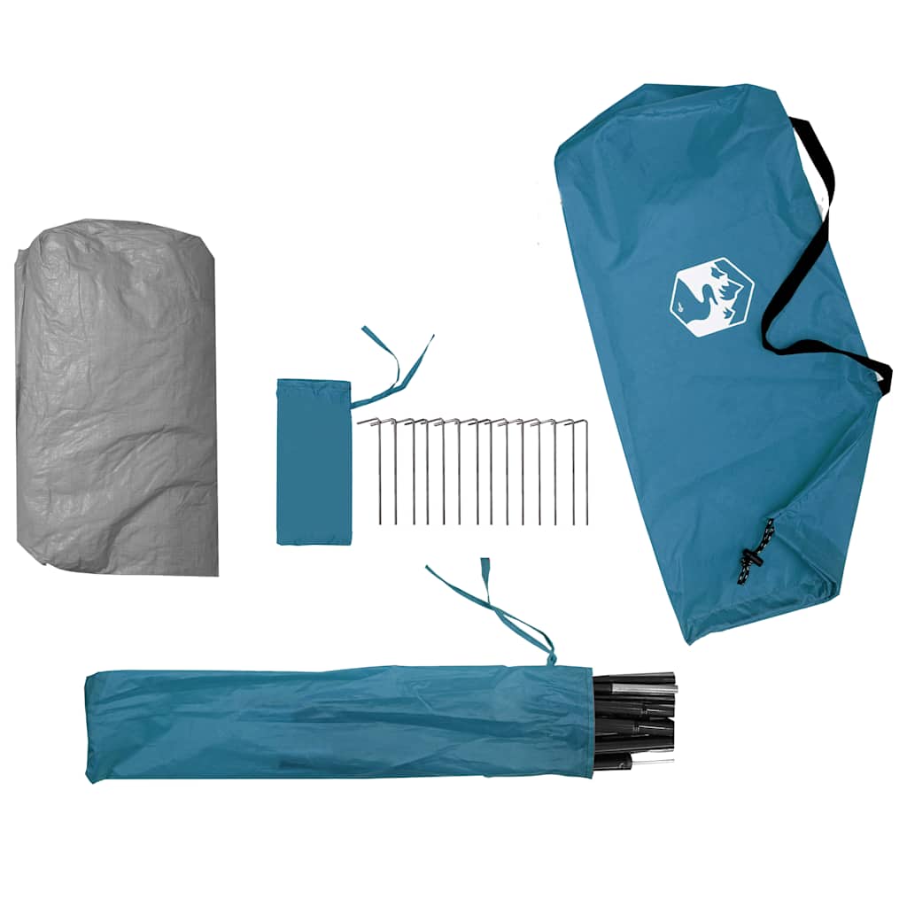 vidaXL Camping Tent 2-Person Blue Waterproof - 42541