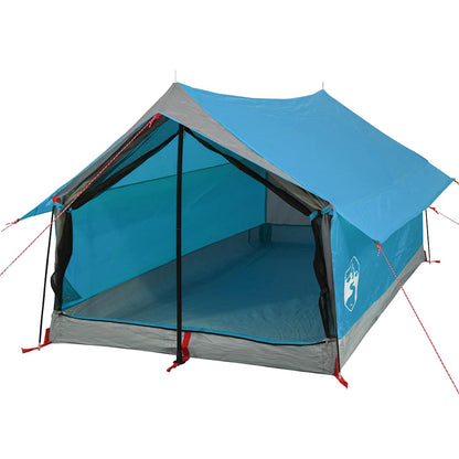 vidaXL Camping Tent 2-Person Blue Waterproof - 42541