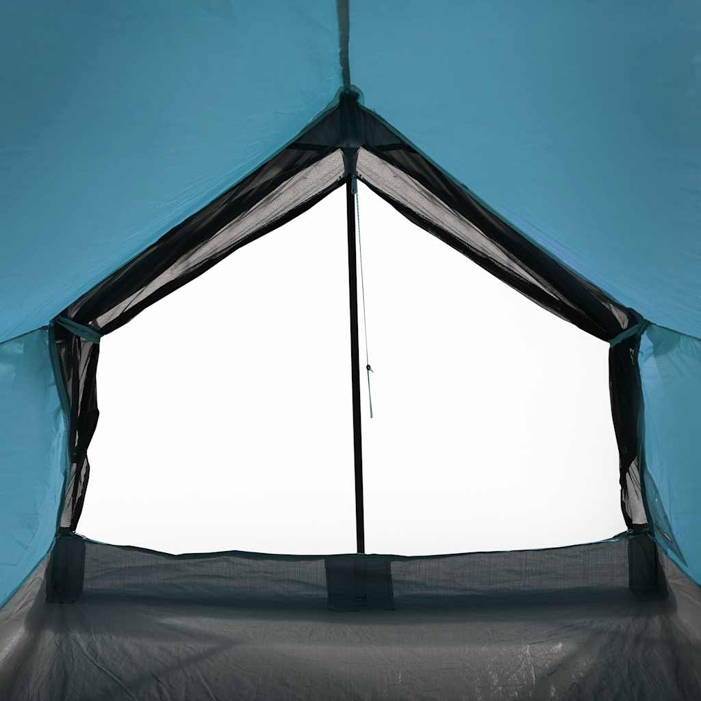 vidaXL Camping Tent 2-Person Blue Waterproof - 42541