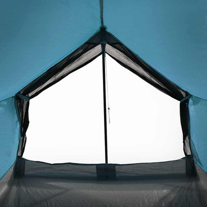 vidaXL Camping Tent 2-Person Blue Waterproof - 42541