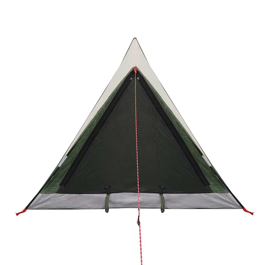 vidaXL Camping Tent 2-Person Green Waterproof - 42557
