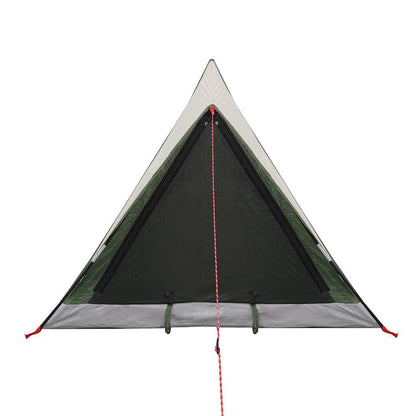 vidaXL Camping Tent 2-Person Green Waterproof - 42557
