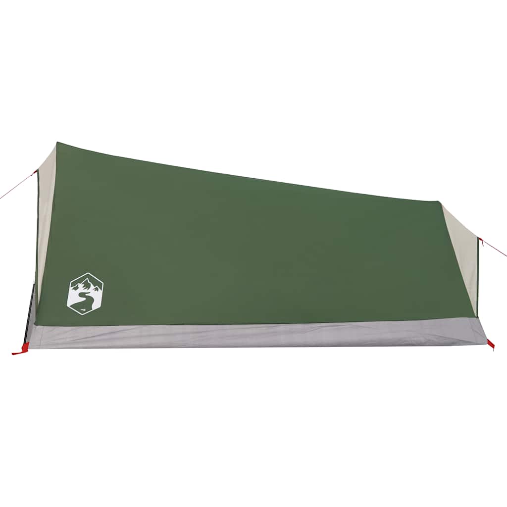 vidaXL Camping Tent 2-Person Green Waterproof - 42557