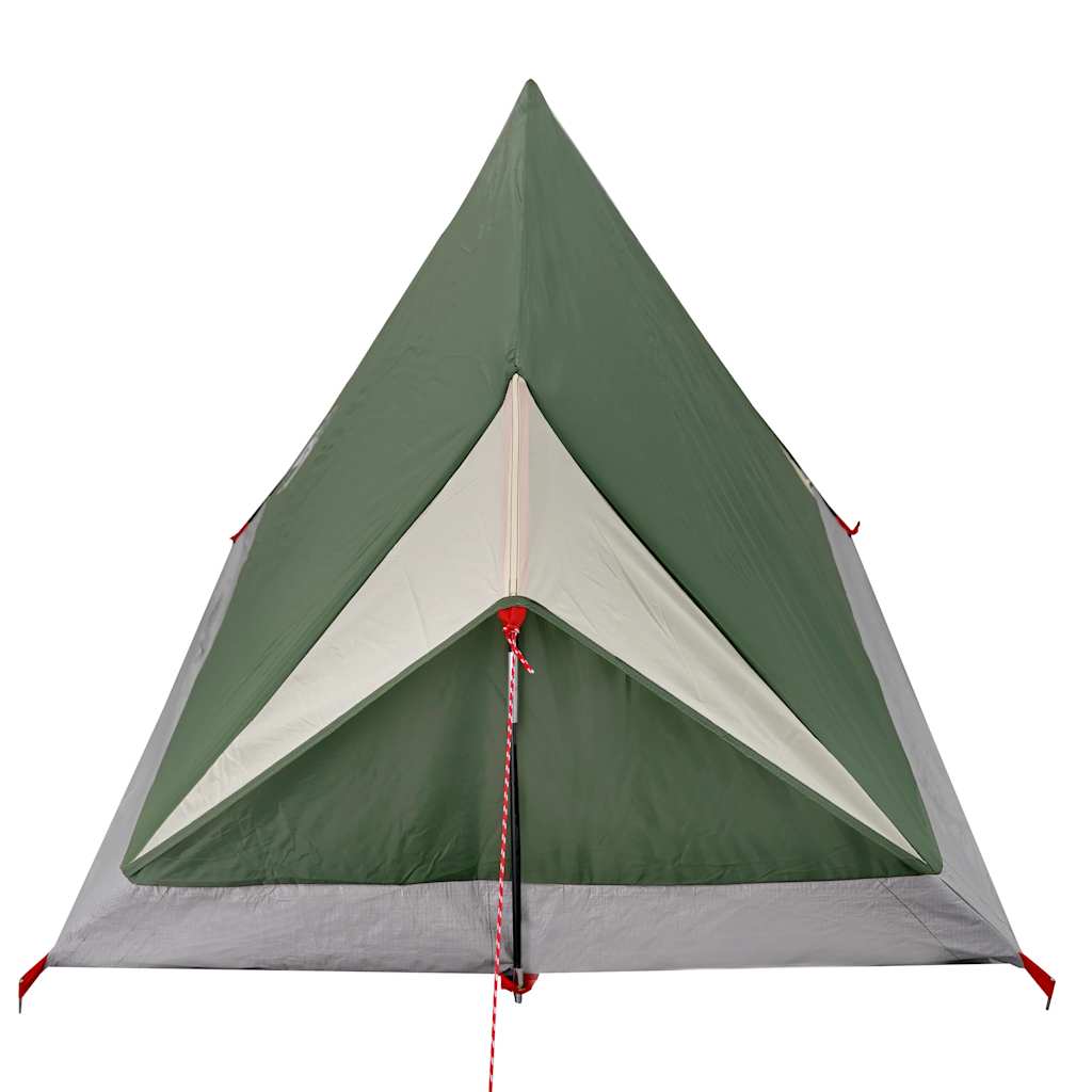 vidaXL Camping Tent 2-Person Green Waterproof - 42557