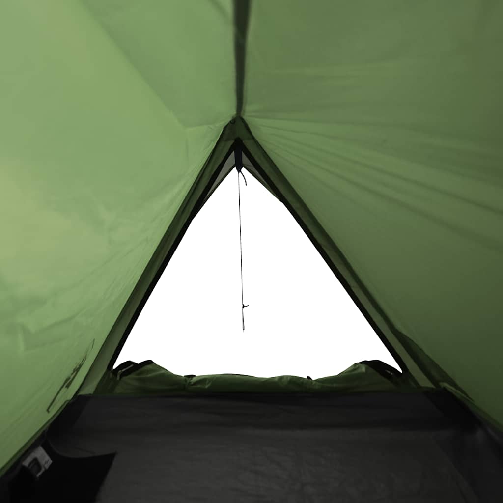 vidaXL Camping Tent 2-Person Green Waterproof - 42557
