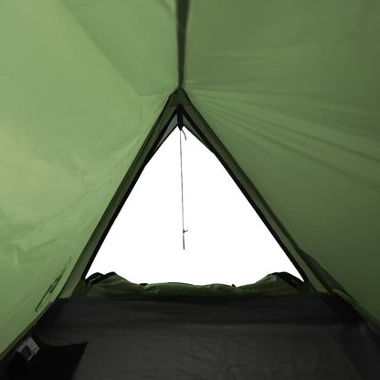 vidaXL Camping Tent 2-Person Green Waterproof - 42557