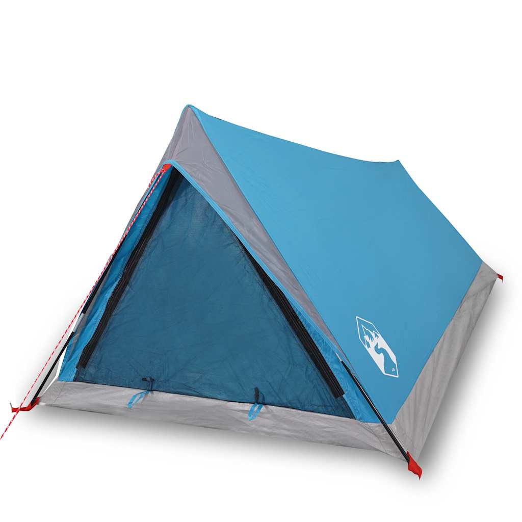 vidaXL Camping Tent 2-Person Blue Waterproof - 42559
