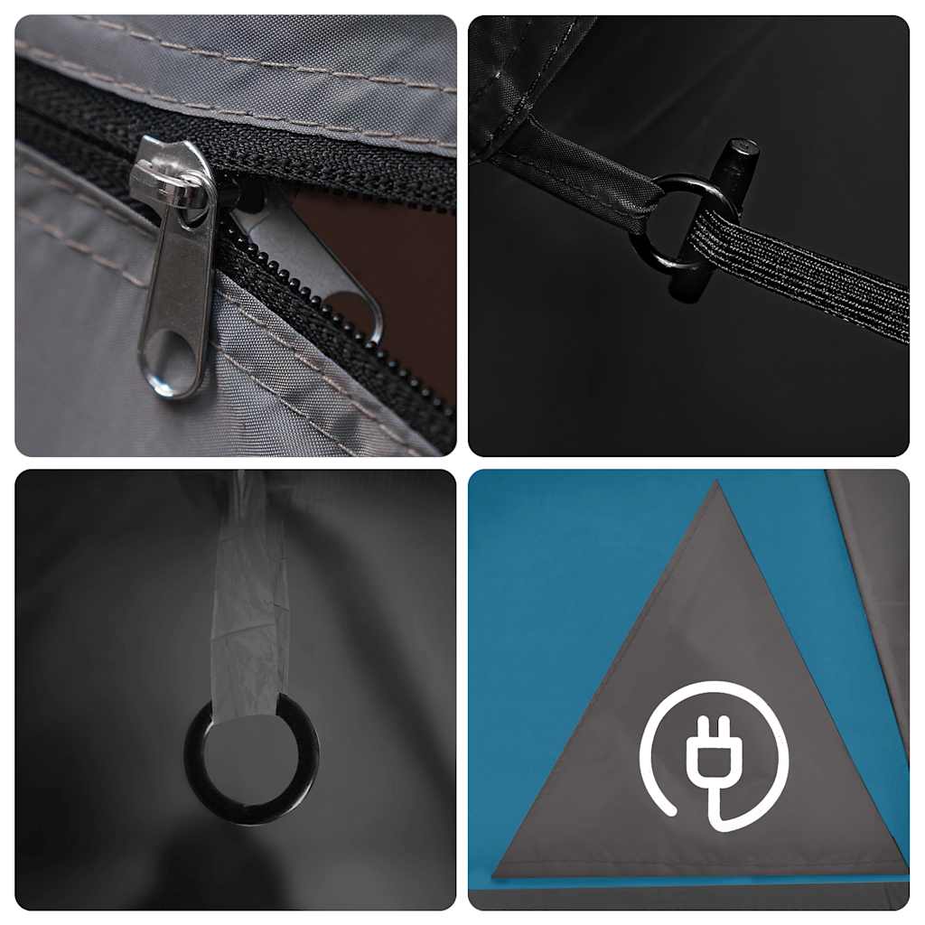 vidaXL Camping Tent 2-Person Blue Waterproof - 42559