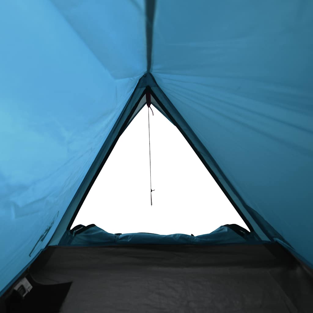 vidaXL Camping Tent 2-Person Blue Waterproof - 42559
