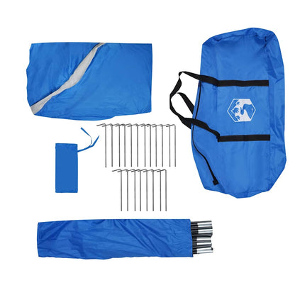 vidaXL Party Tent Blue Waterproof - 42596