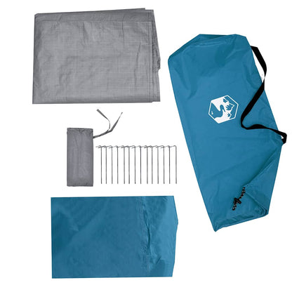 vidaXL Hanging Tent Tipi 1-Person Blue Waterproof