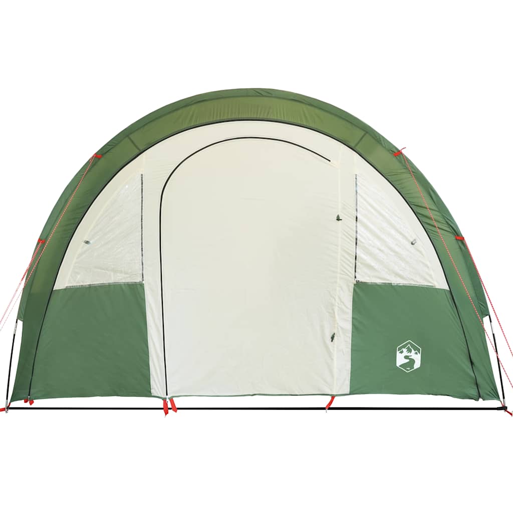 vidaXL Camping Tent Tunnel 4-Person Green Waterproof - 42730