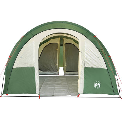 vidaXL Camping Tent Tunnel 4-Person Green Waterproof - 42730