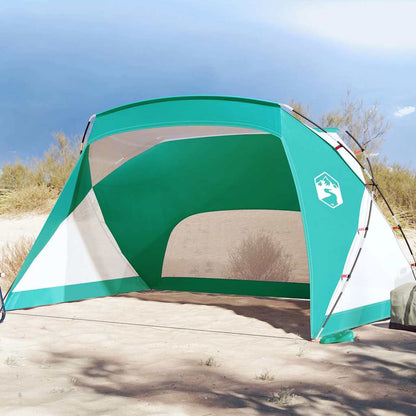 vidaXL Beach Tent Sea Green 274x178x170/148 cm 185T Polyester