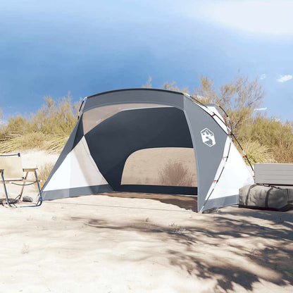 vidaXL Beach Tent Grey 274x178x170/148 cm 185T Polyester
