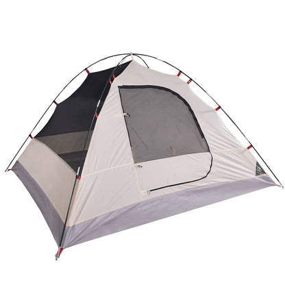 vidaXL Camping Tent Dome 3-Person Green Waterproof - 42773