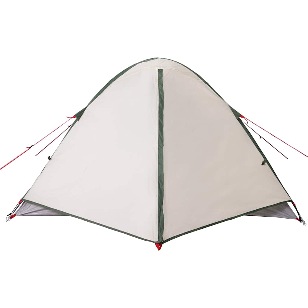 vidaXL Camping Tent Dome 3-Person Green Waterproof - 42773