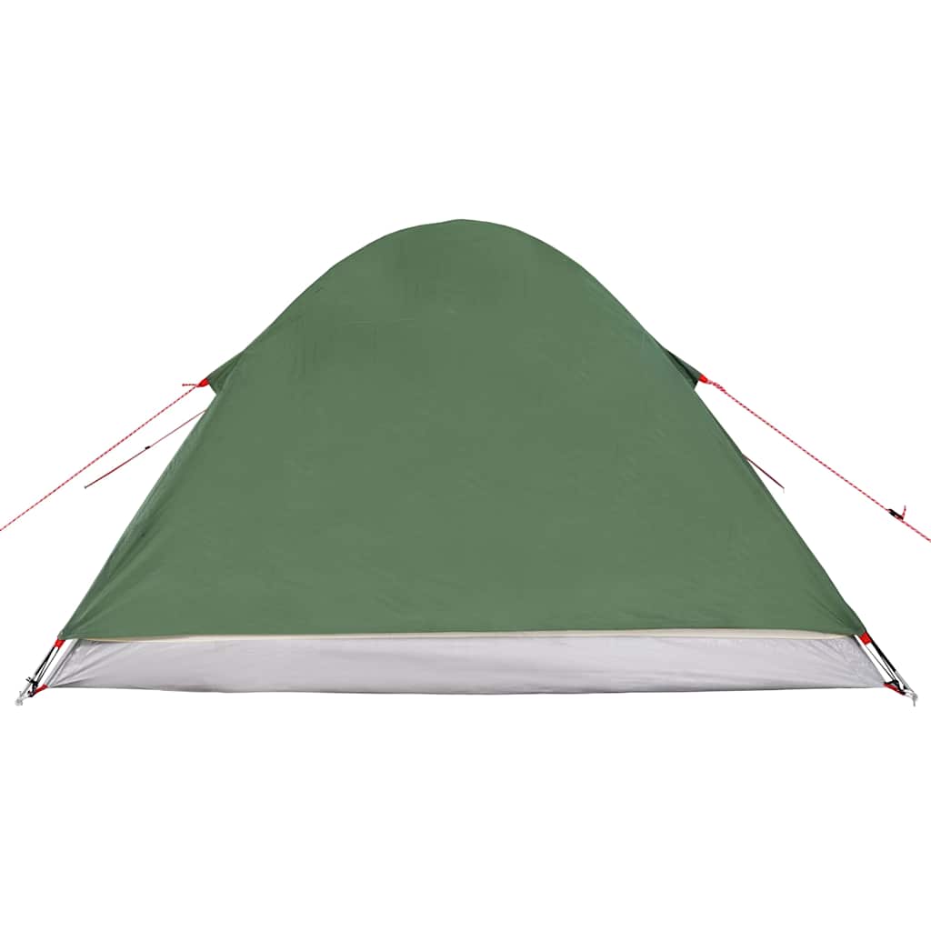 vidaXL Camping Tent Dome 3-Person Green Waterproof - 42773