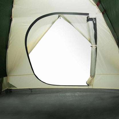 vidaXL Camping Tent Dome 3-Person Green Waterproof - 42773