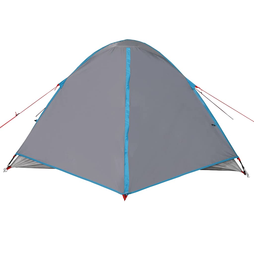 vidaXL Camping Tent Dome 3-Person Blue Waterproof - 42774