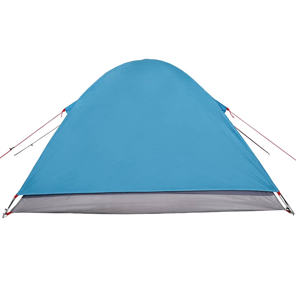 vidaXL Camping Tent Dome 3-Person Blue Waterproof - 42774