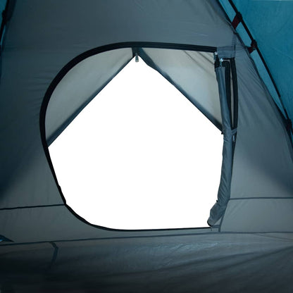 vidaXL Camping Tent Dome 3-Person Blue Waterproof - 42774