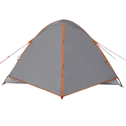 vidaXL Camping Tent Dome 3-Person Orange Waterproof - 42783