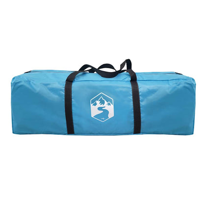 vidaXL Camping Tent Dome 6-Person Blue Waterproof