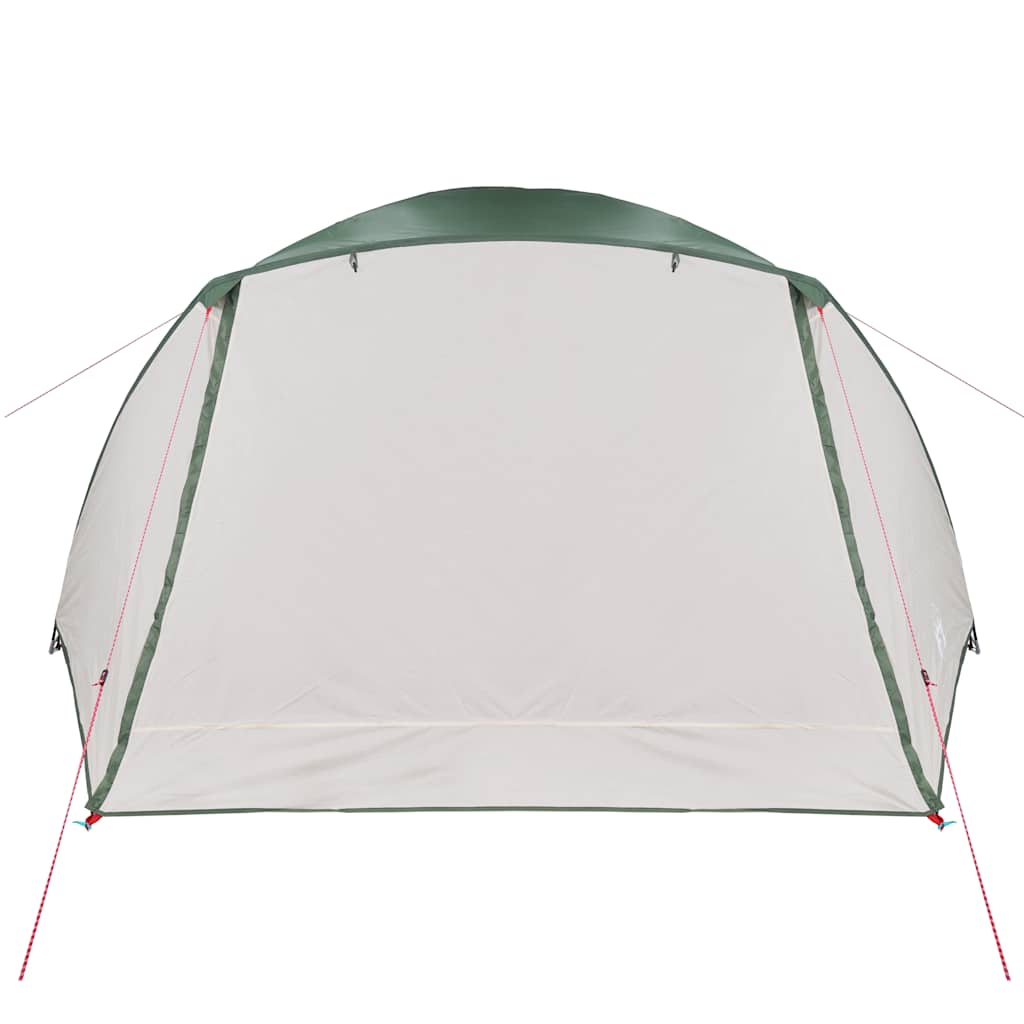 vidaXL Family Tent with Porch 6-Person Green Waterproof
