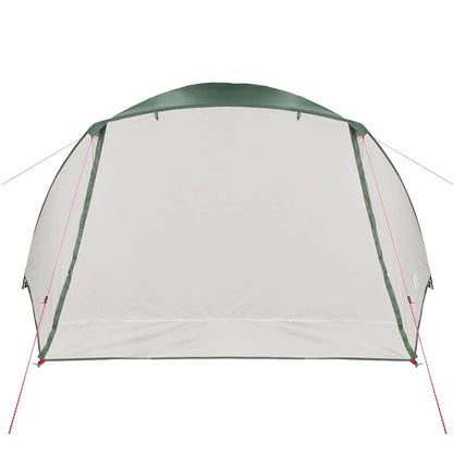 vidaXL Family Tent with Porch 6-Person Green Waterproof